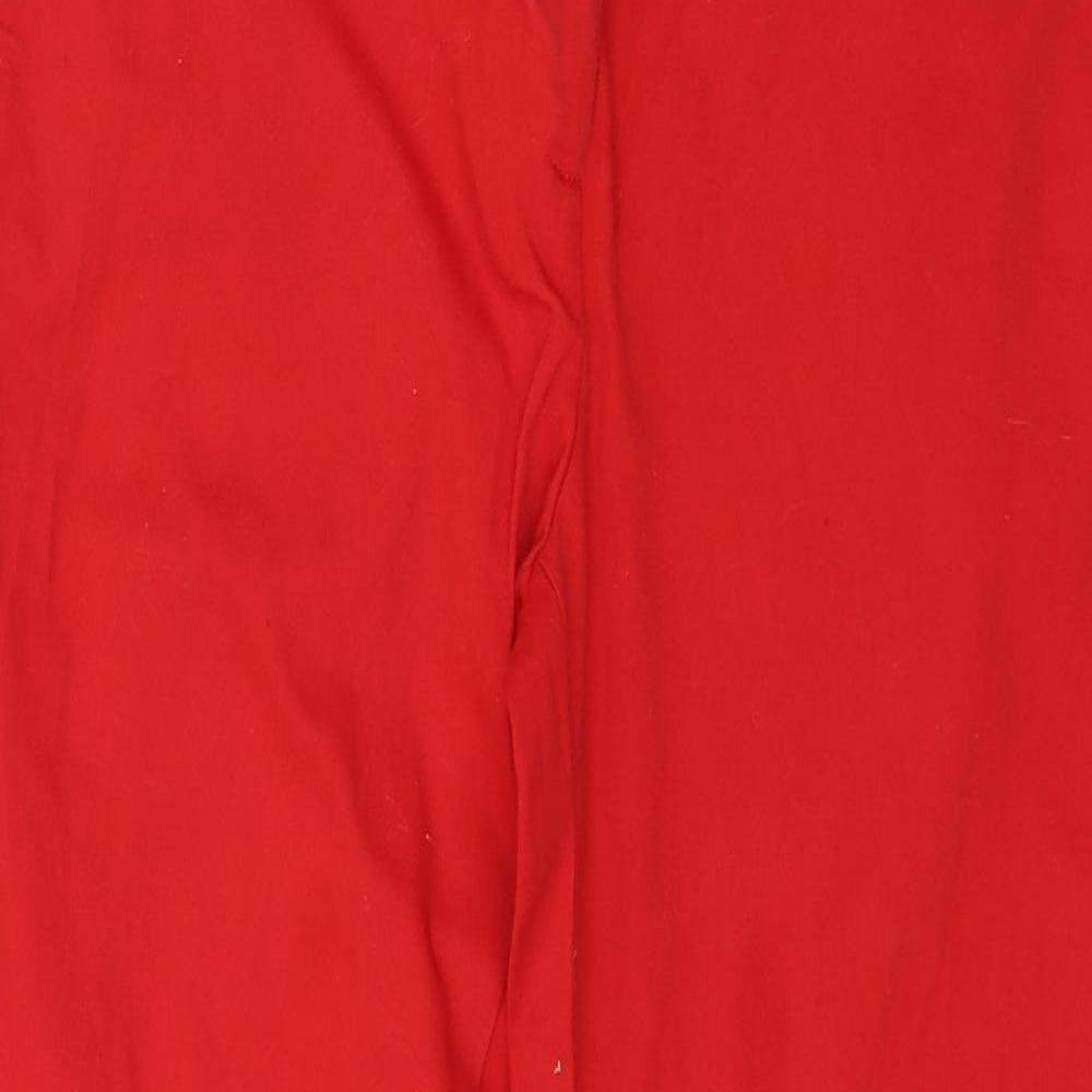 Atmosphere Womens Red   Trousers  Size 10 L25 in