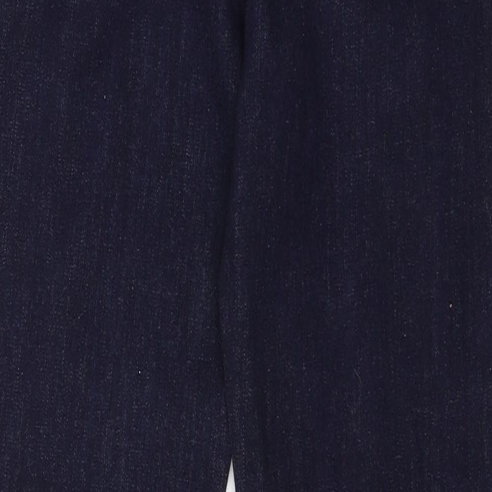 Marks and Spencer Womens Blue  Denim Straight Jeans Size 12 L27 in