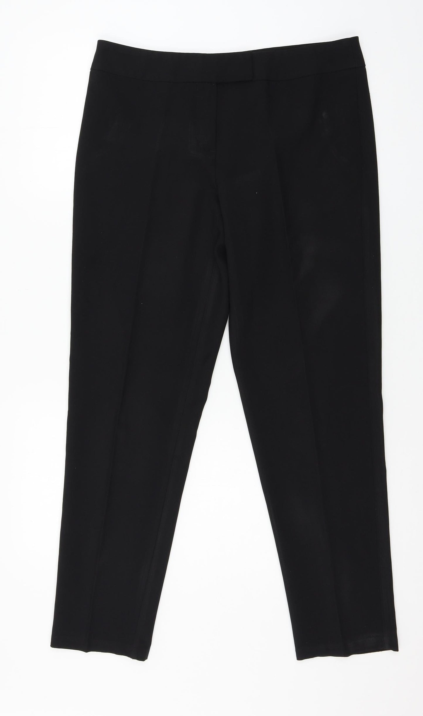 George Womens Black   Trousers  Size 12 L28 in