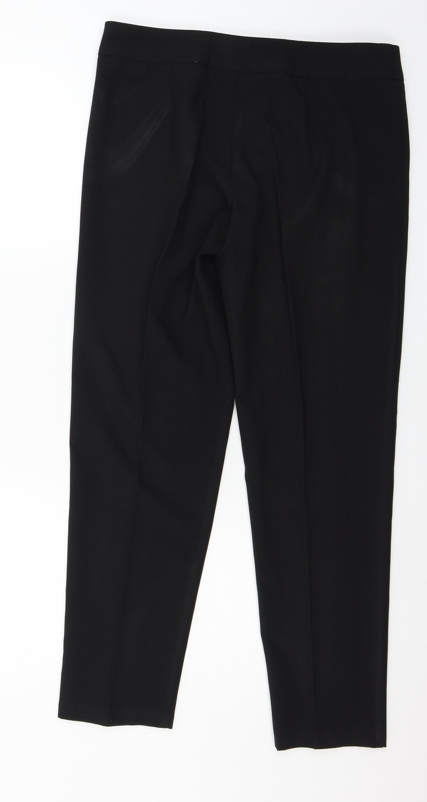 George Womens Black   Trousers  Size 12 L28 in