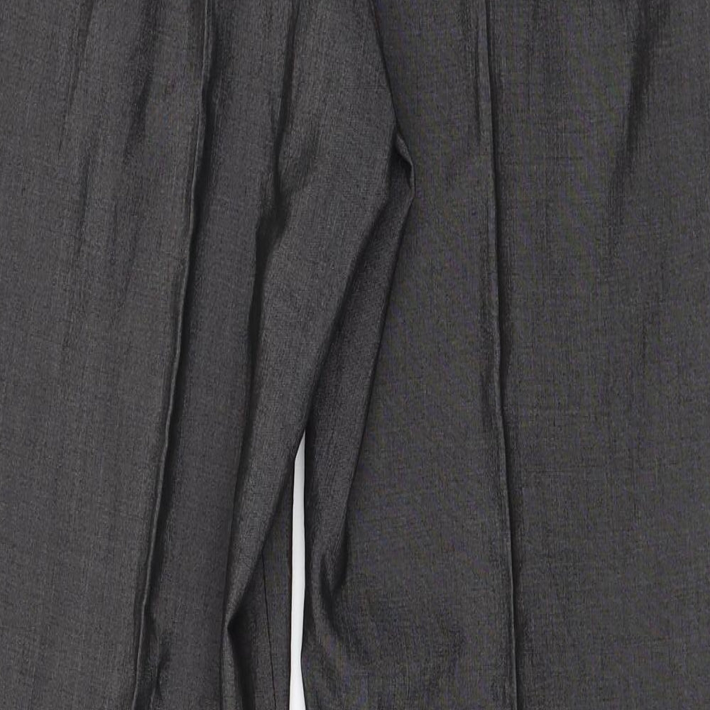 Vera Womens Grey   Trousers  Size 12 L30 in