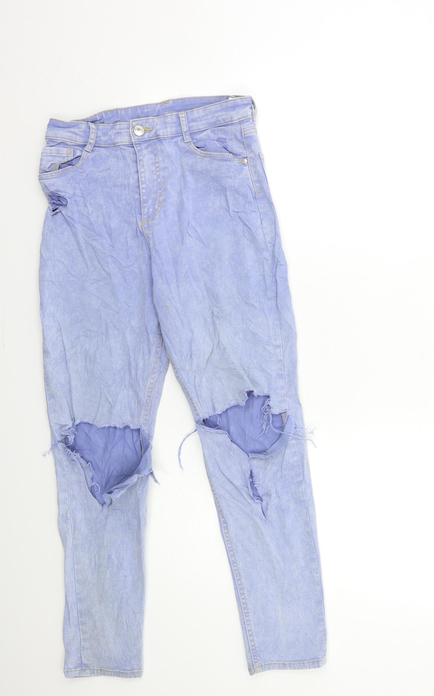 H&M Girls Blue  Denim Skinny Jeans Size 12 Years