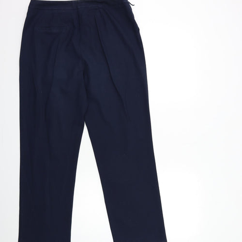 Papaya Womens Blue   Trousers  Size 12 L29 in