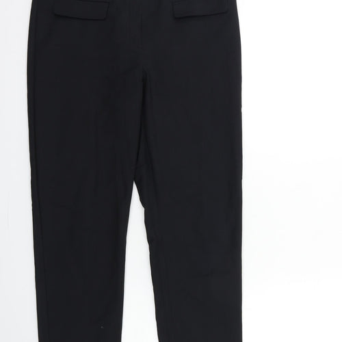 Mango Womens Black   Trousers  Size 10 L25 in