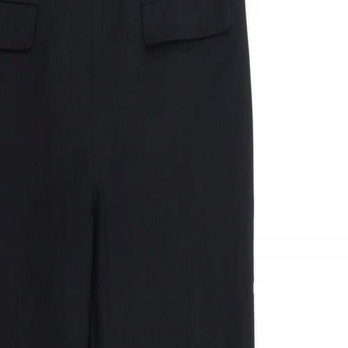Mango Womens Black   Trousers  Size 10 L25 in