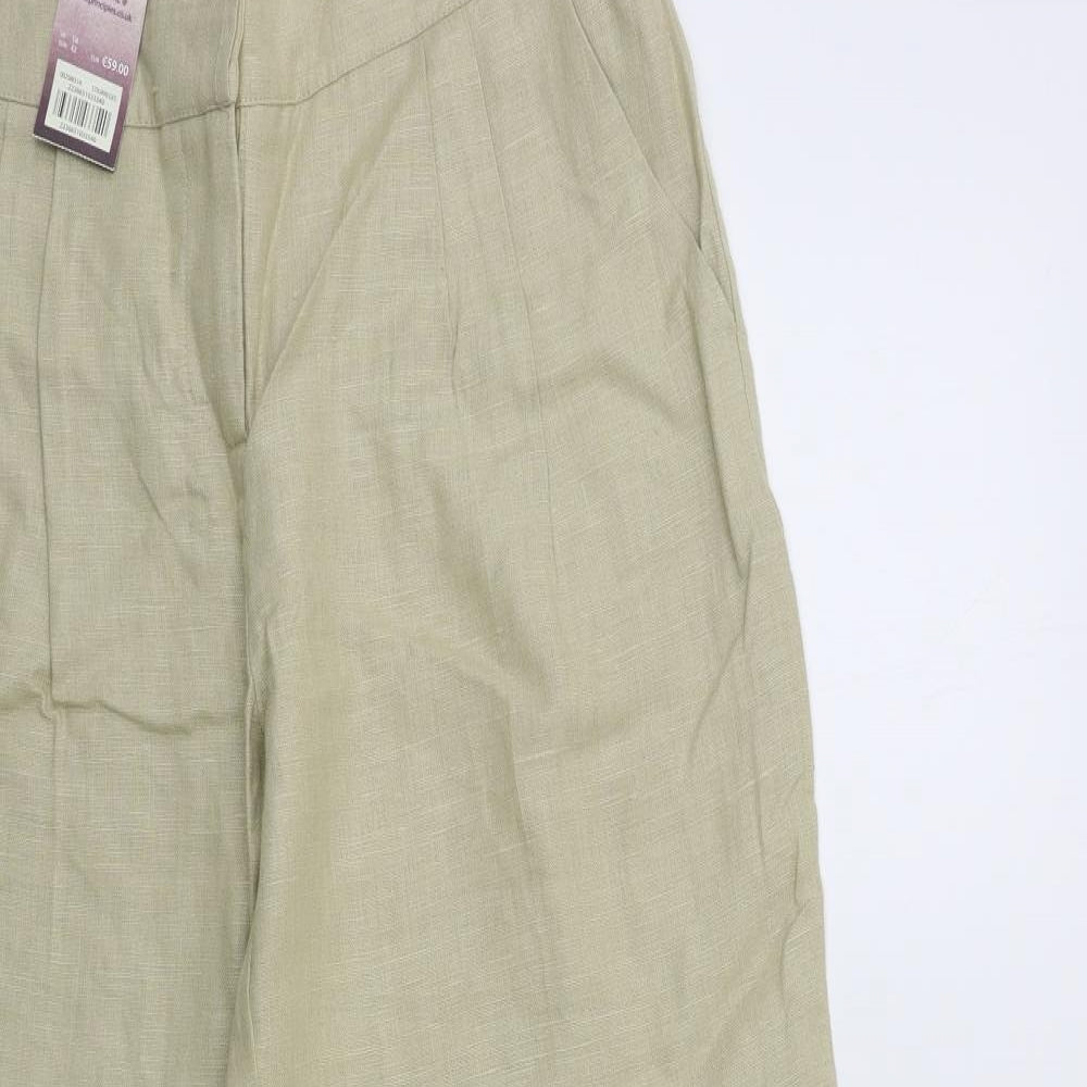 Principles Womens Beige   Trousers  Size 14 L32 in