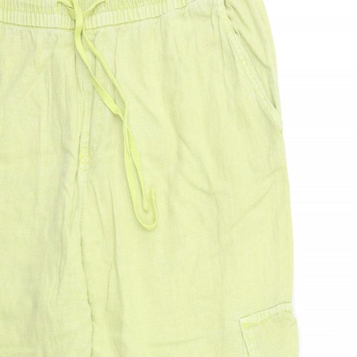 Principles Womens Green   Trousers  Size 14 L25 in