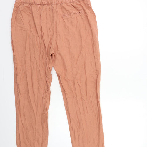 Preworn Womens Pink   Trousers  Size 30 in L27 in