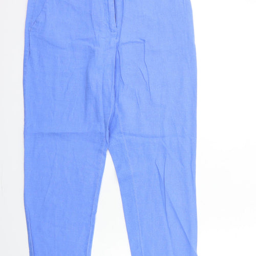 Marks and Spencer Womens Blue   Trousers  Size 12 L26 in