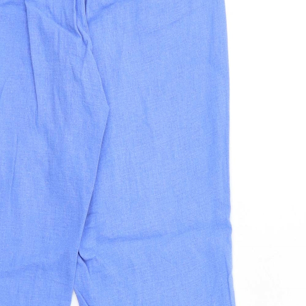 Marks and Spencer Womens Blue   Trousers  Size 12 L26 in