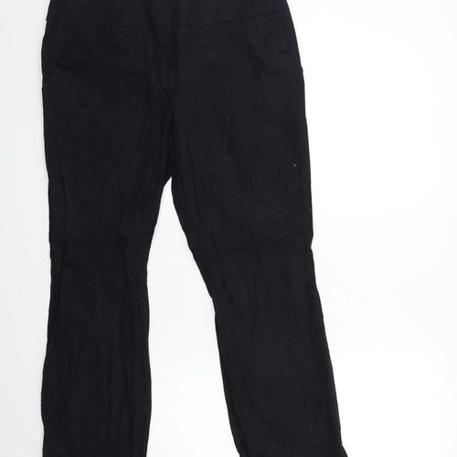 George Womens Black   Trousers  Size 14 L30 in