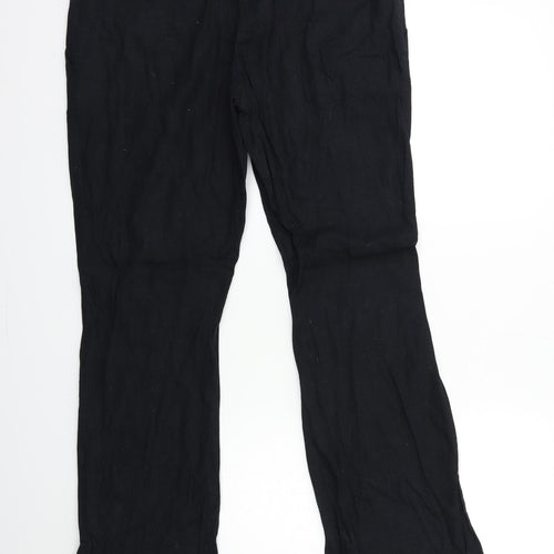 George Womens Black   Trousers  Size 14 L30 in