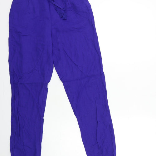 Cache Cache Womens Blue   Trousers  Size 8 L29 in