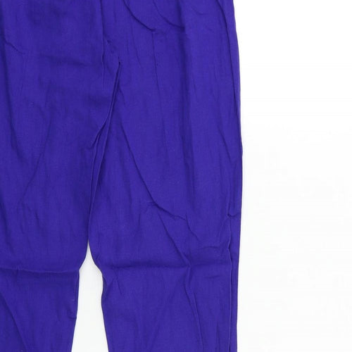 Cache Cache Womens Blue   Trousers  Size 8 L29 in