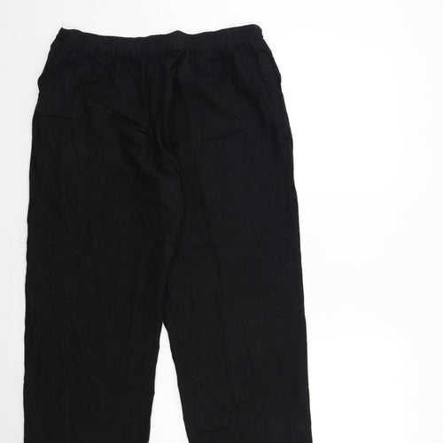 CAPSULE Womens Black   Trousers  Size 18 L28 in