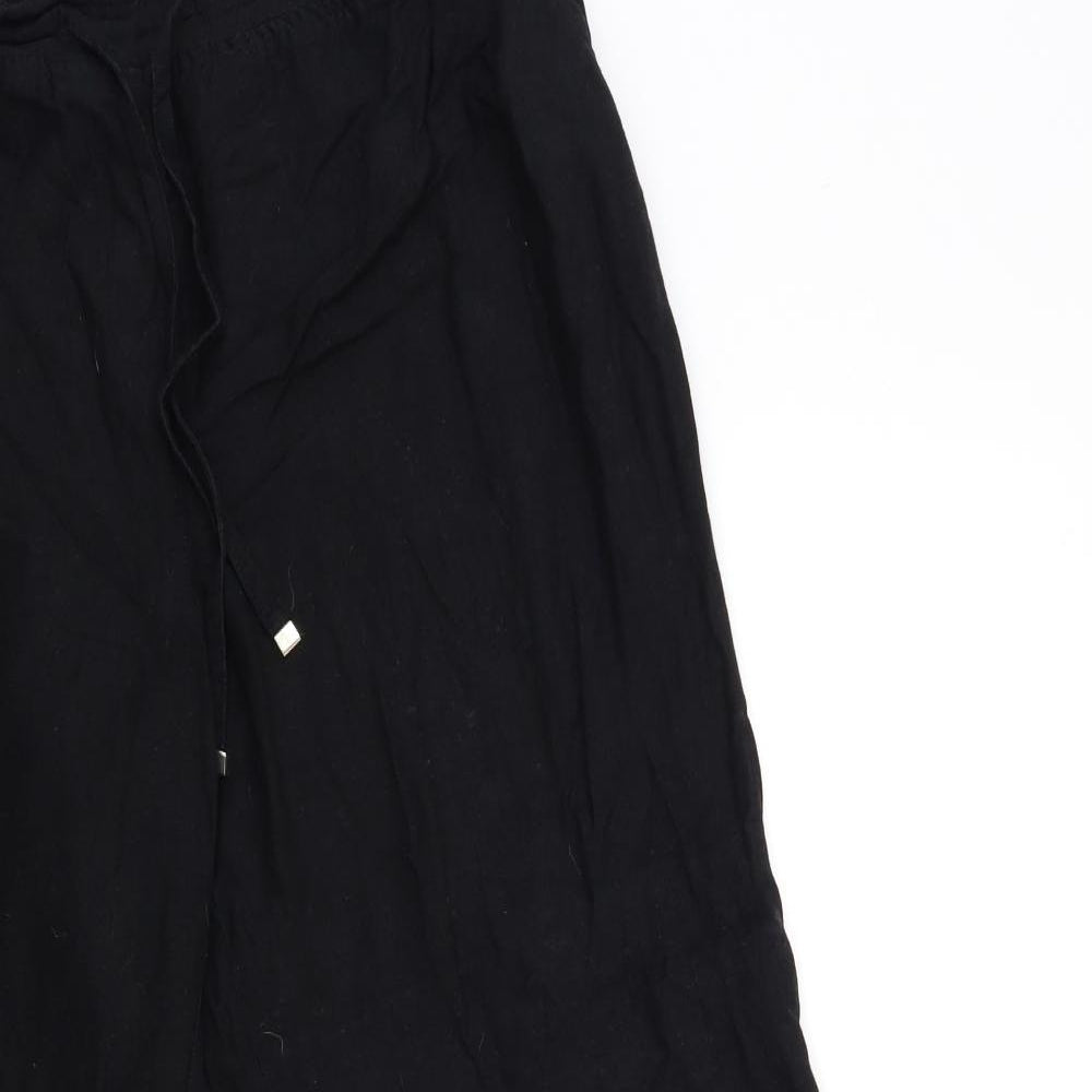 CAPSULE Womens Black   Trousers  Size 18 L28 in