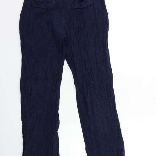 Debenhams Womens Blue   Trousers  Size 10 L29 in