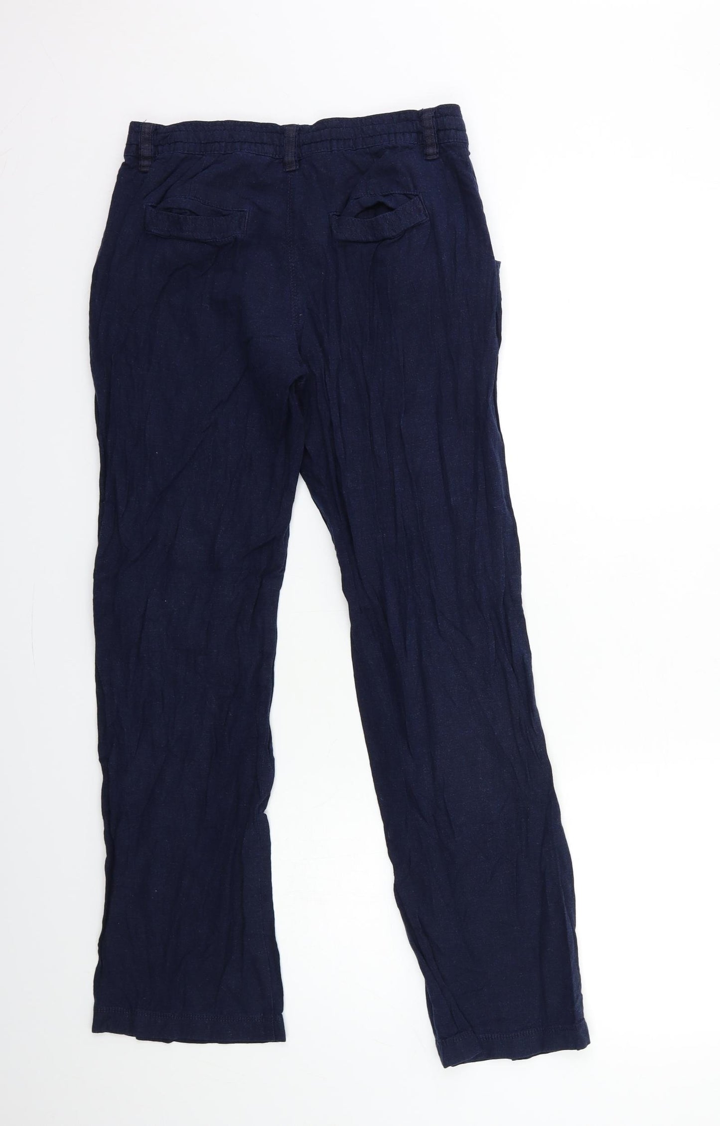 Debenhams Womens Blue   Trousers  Size 10 L29 in