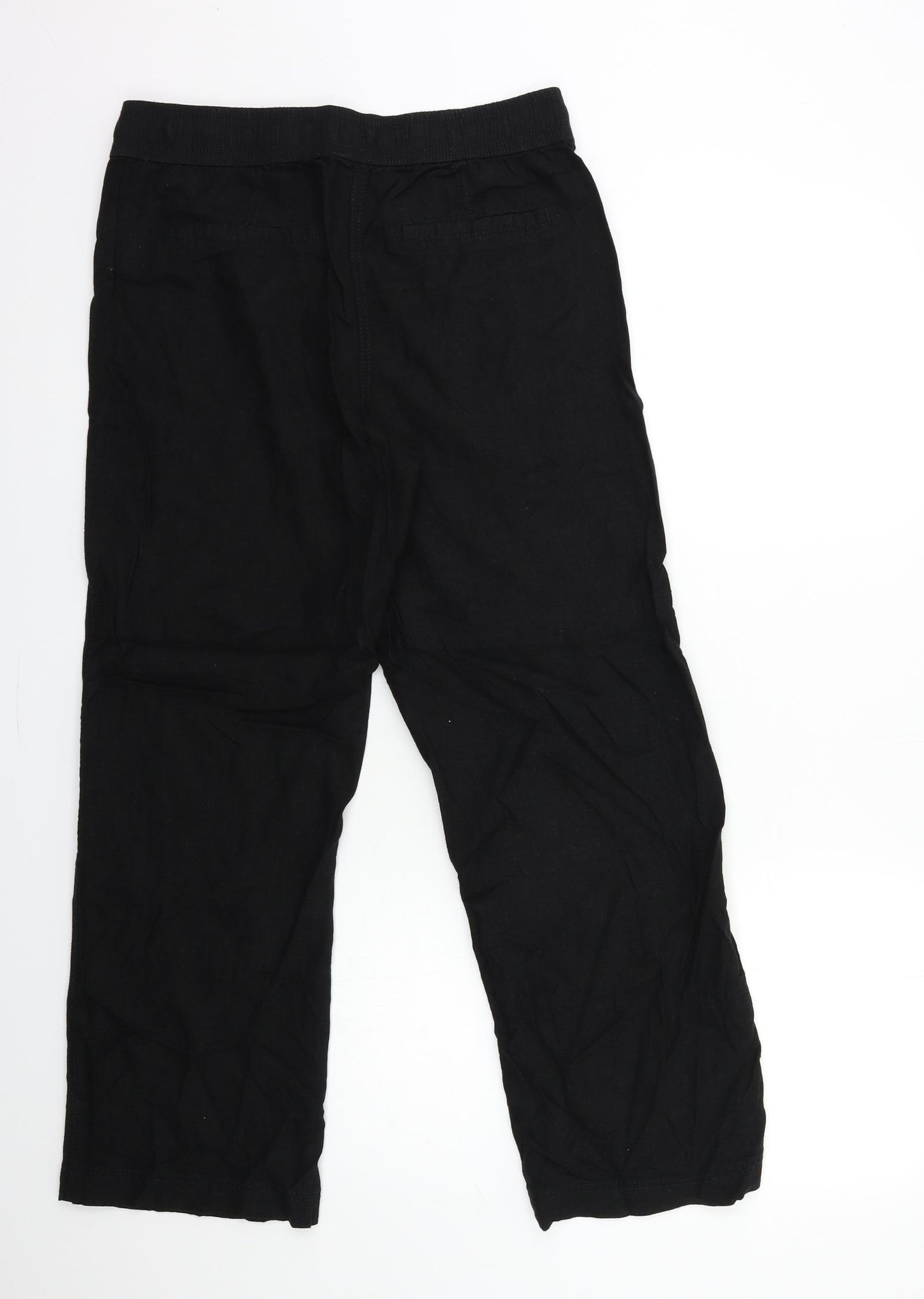 George Womens Black   Trousers  Size 12 L27 in