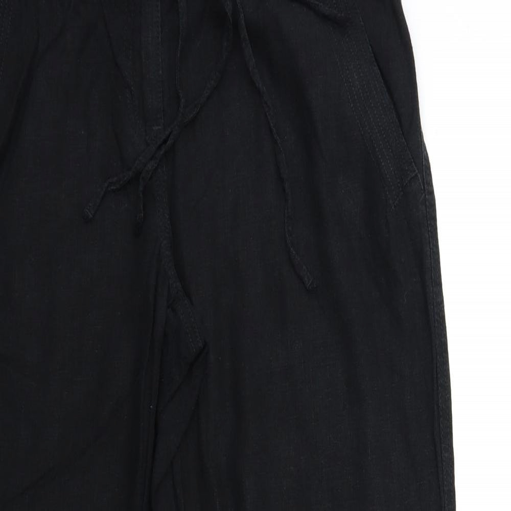 NEXT Womens Black   Trousers  Size 14 L27 in