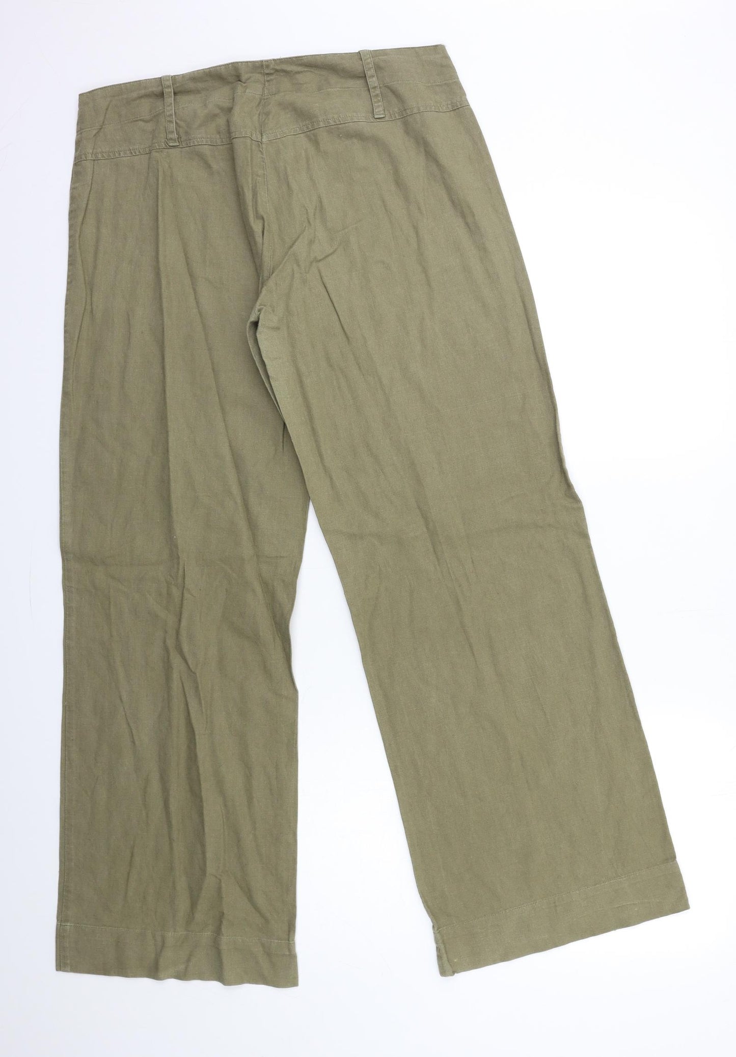 Atmosphere Womens Green   Trousers  Size 12 L32 in