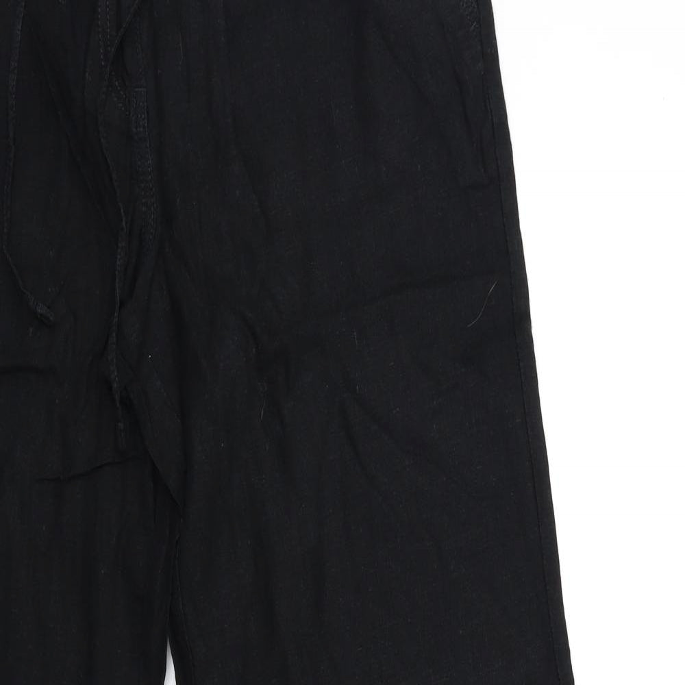 NEXT Womens Black   Trousers  Size 12 L30 in