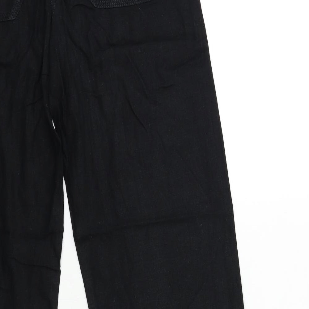 NEXT Womens Black   Trousers  Size 12 L30 in