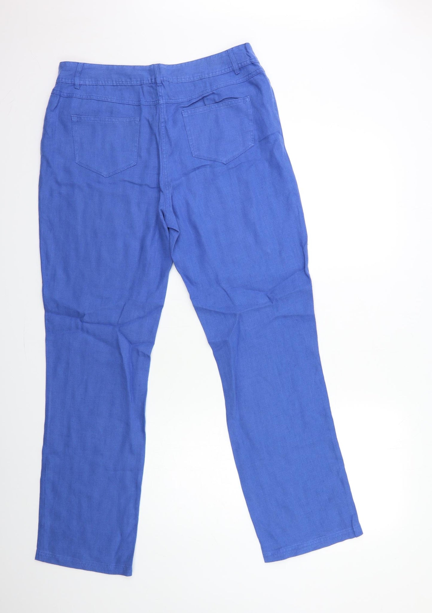 EAST Womens Blue   Trousers  Size 12 L30 in
