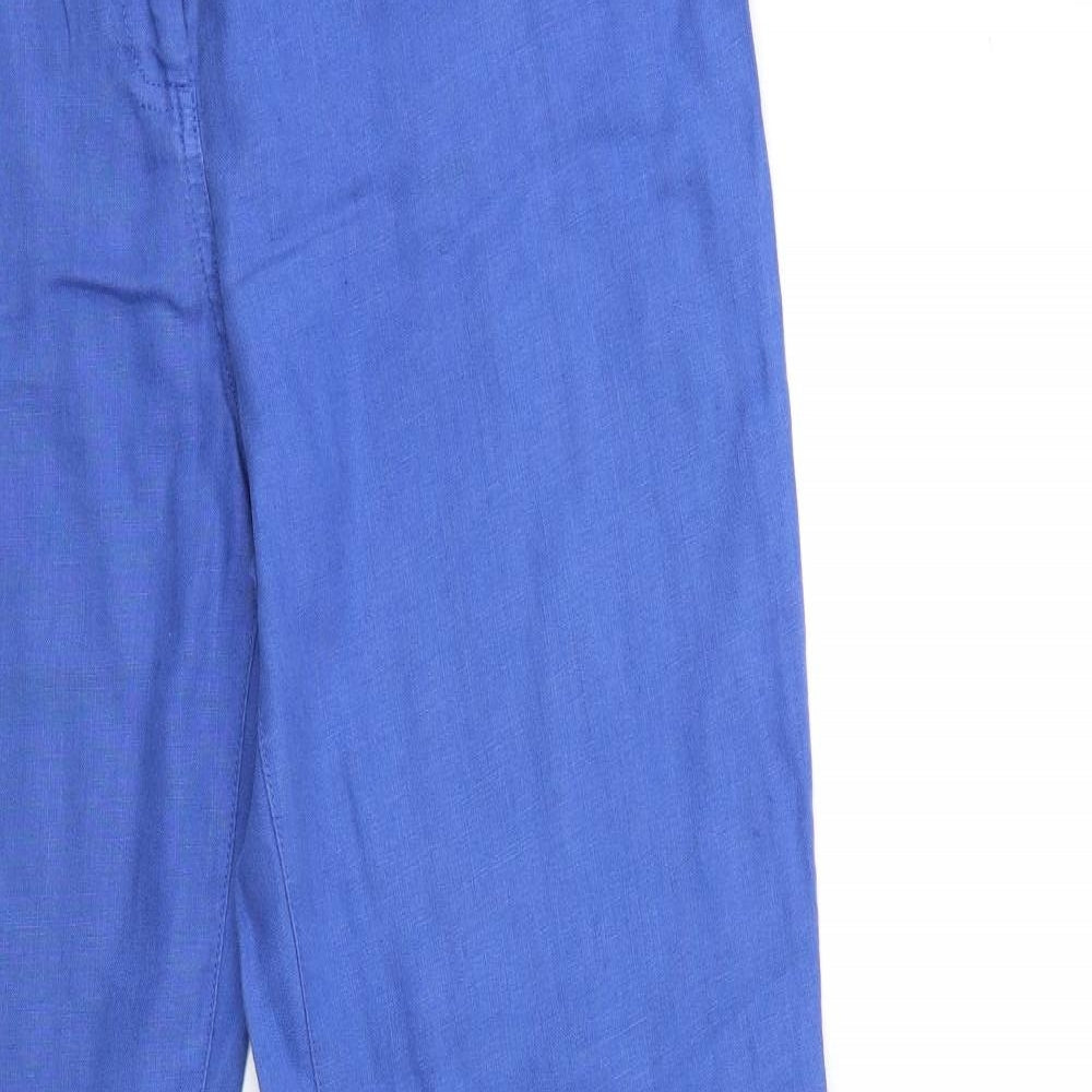 EAST Womens Blue   Trousers  Size 12 L30 in
