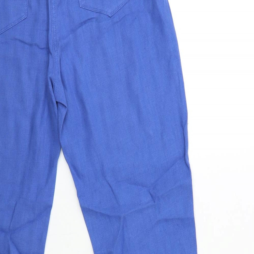 EAST Womens Blue   Trousers  Size 12 L30 in