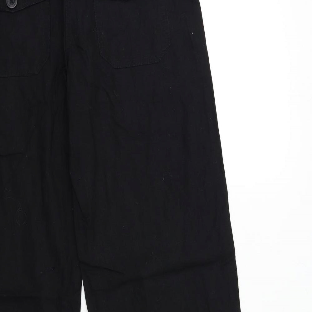 George Womens Black   Trousers  Size 10 L32 in