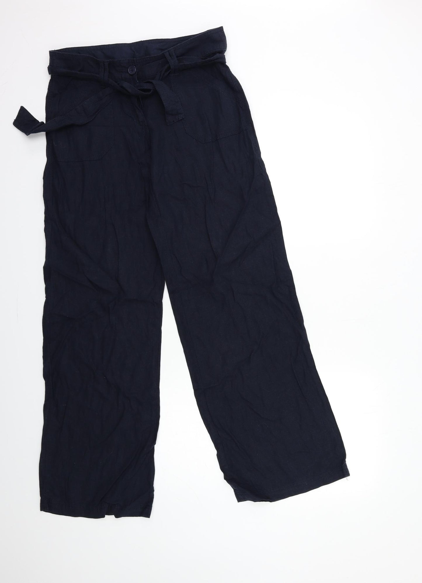 NEXT Womens Blue   Trousers  Size 10 L32 in