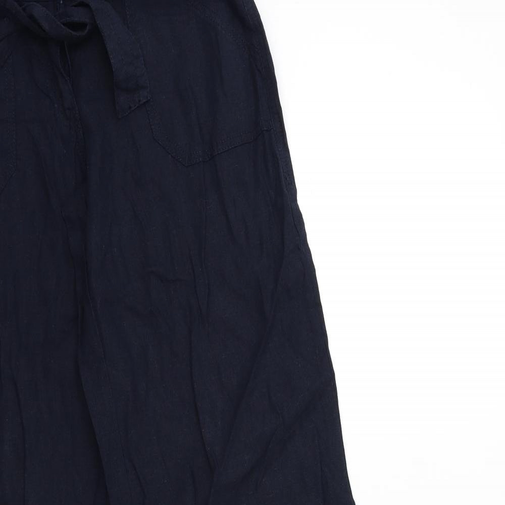 NEXT Womens Blue   Trousers  Size 10 L32 in