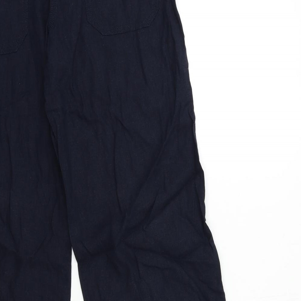 NEXT Womens Blue   Trousers  Size 10 L32 in