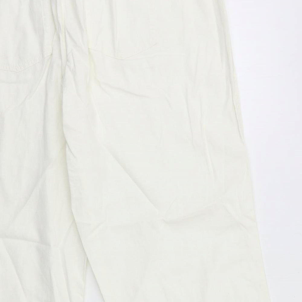 George Womens White   Trousers  Size 22 L29 in