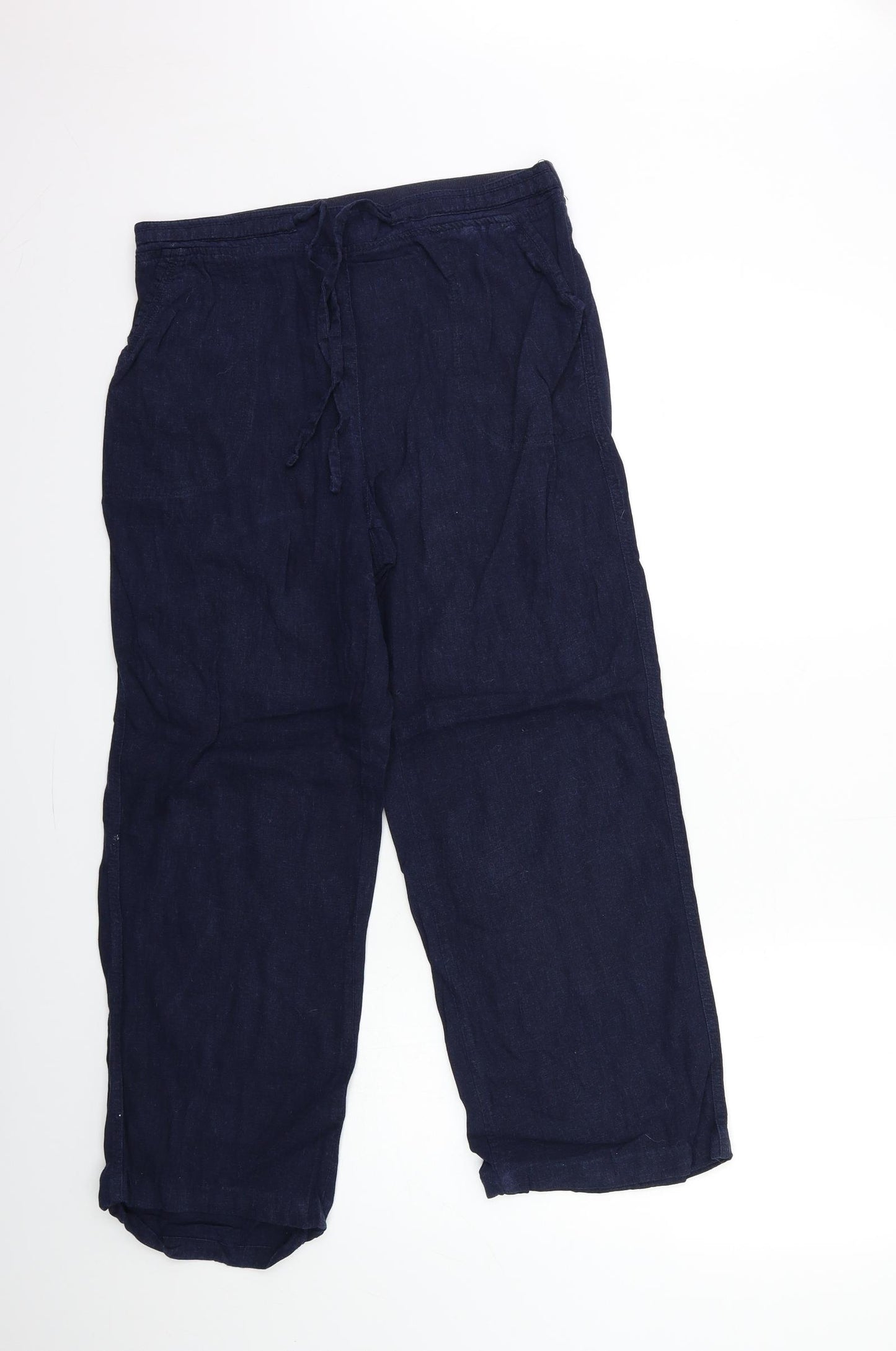 Bonmarché Womens Blue   Trousers  Size 12 L27 in