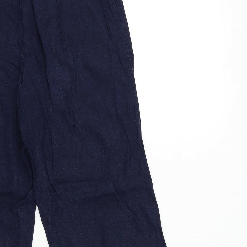 Bonmarché Womens Blue   Trousers  Size 12 L27 in