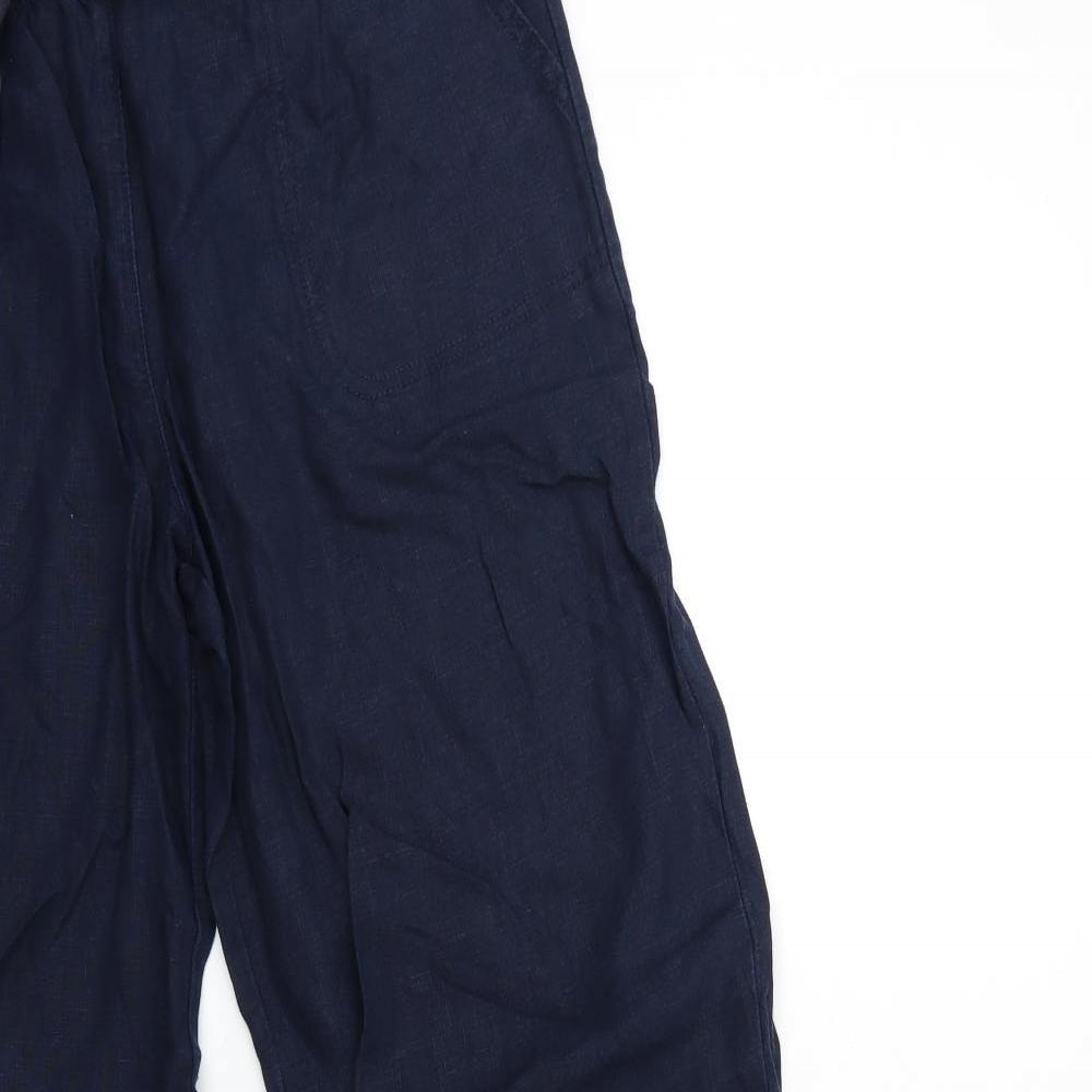 Marks and Spencer Womens Blue   Trousers  Size 12 L30 in