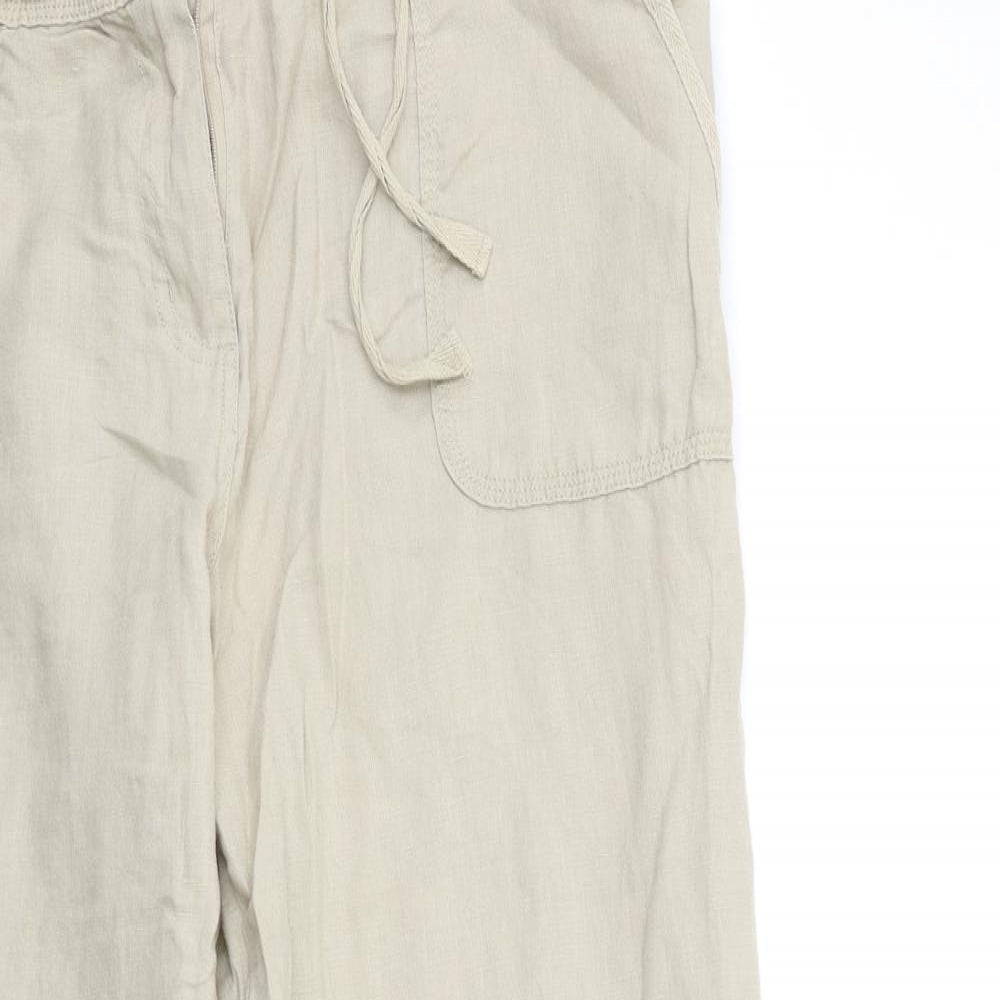 Atmosphere Womens Beige   Trousers  Size 18 L31 in