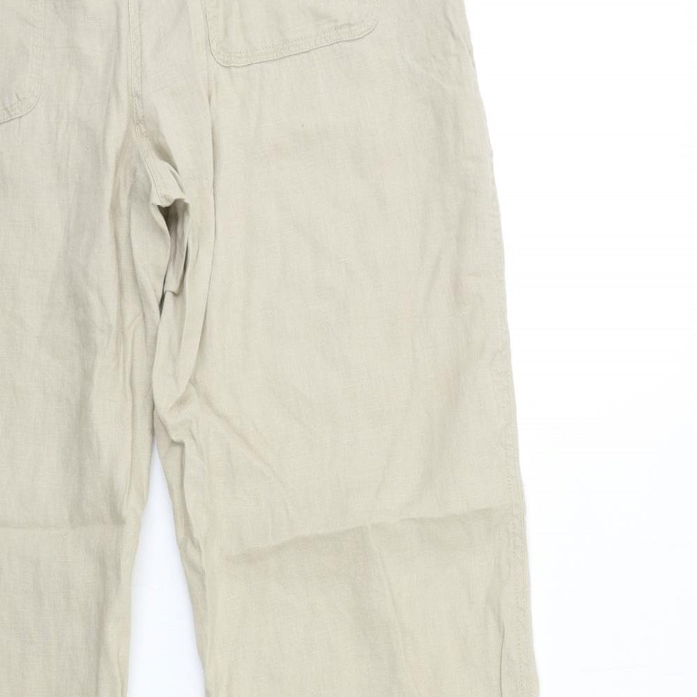 Atmosphere Womens Beige   Trousers  Size 18 L31 in
