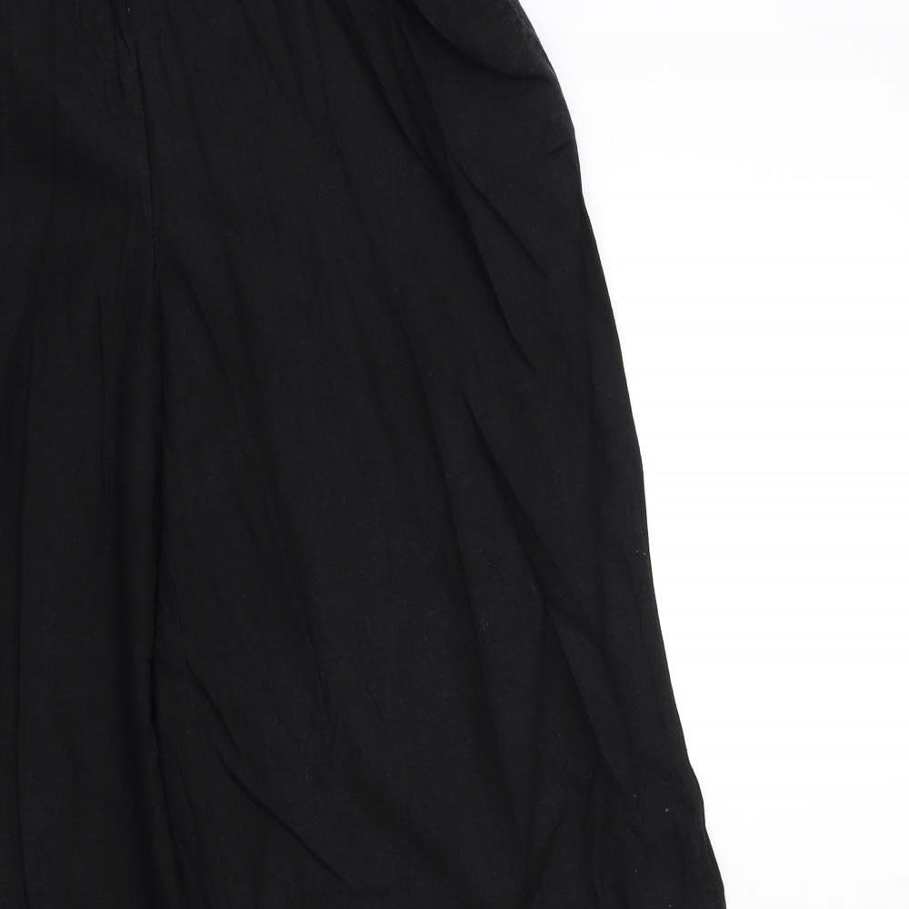 Marks and Spencer Womens Black   Trousers  Size 14 L31 in