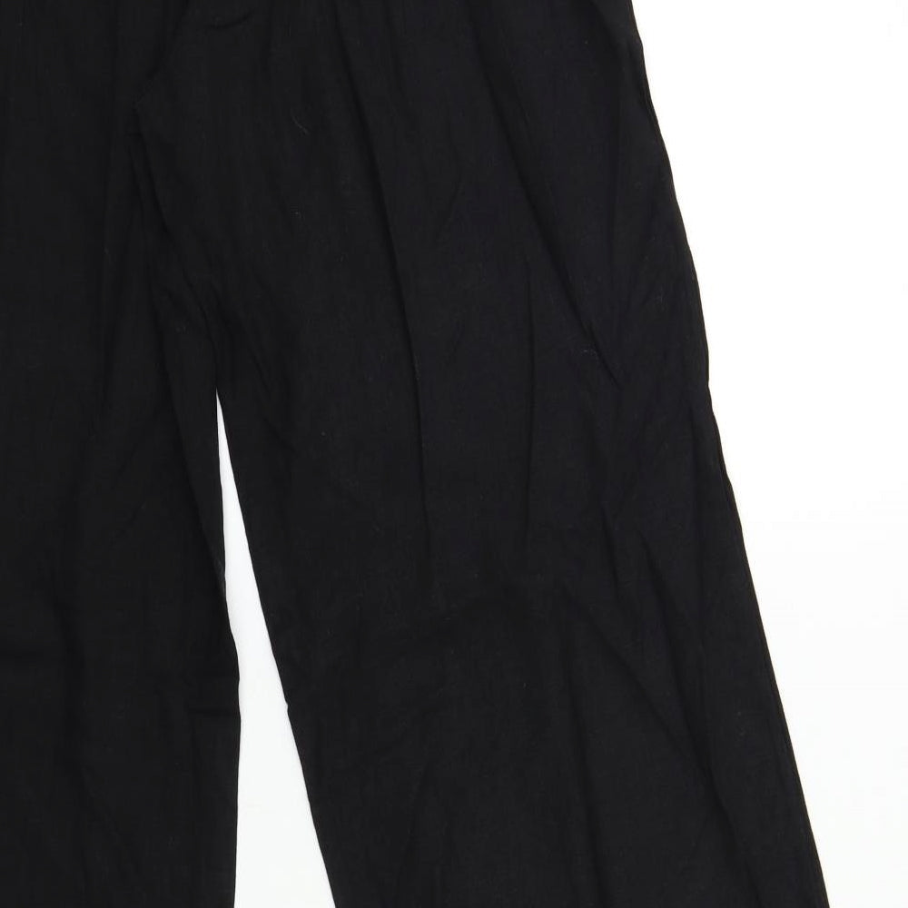 Marks and Spencer Womens Black   Trousers  Size 14 L31 in