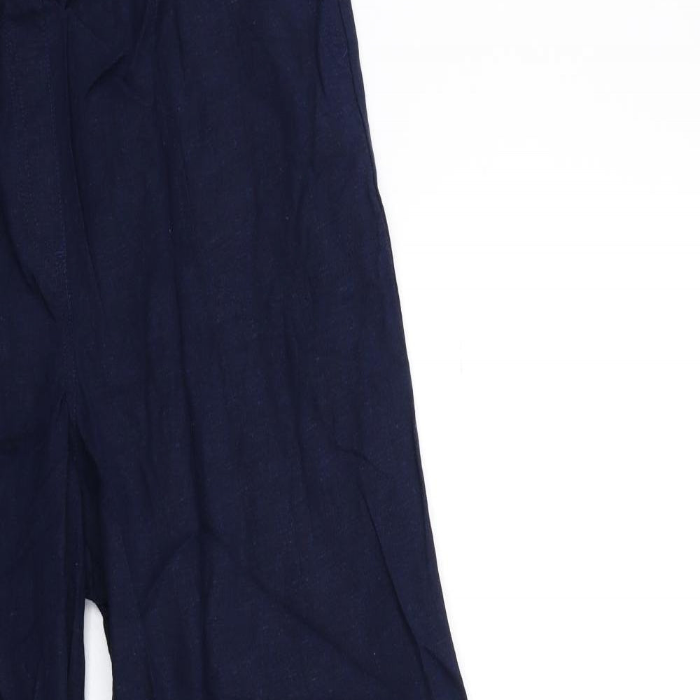Cotton Traders Womens Blue   Trousers  Size 14 L28 in