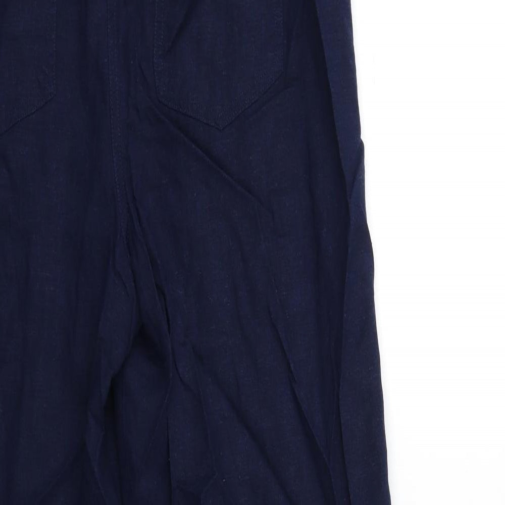 Cotton Traders Womens Blue   Trousers  Size 14 L28 in