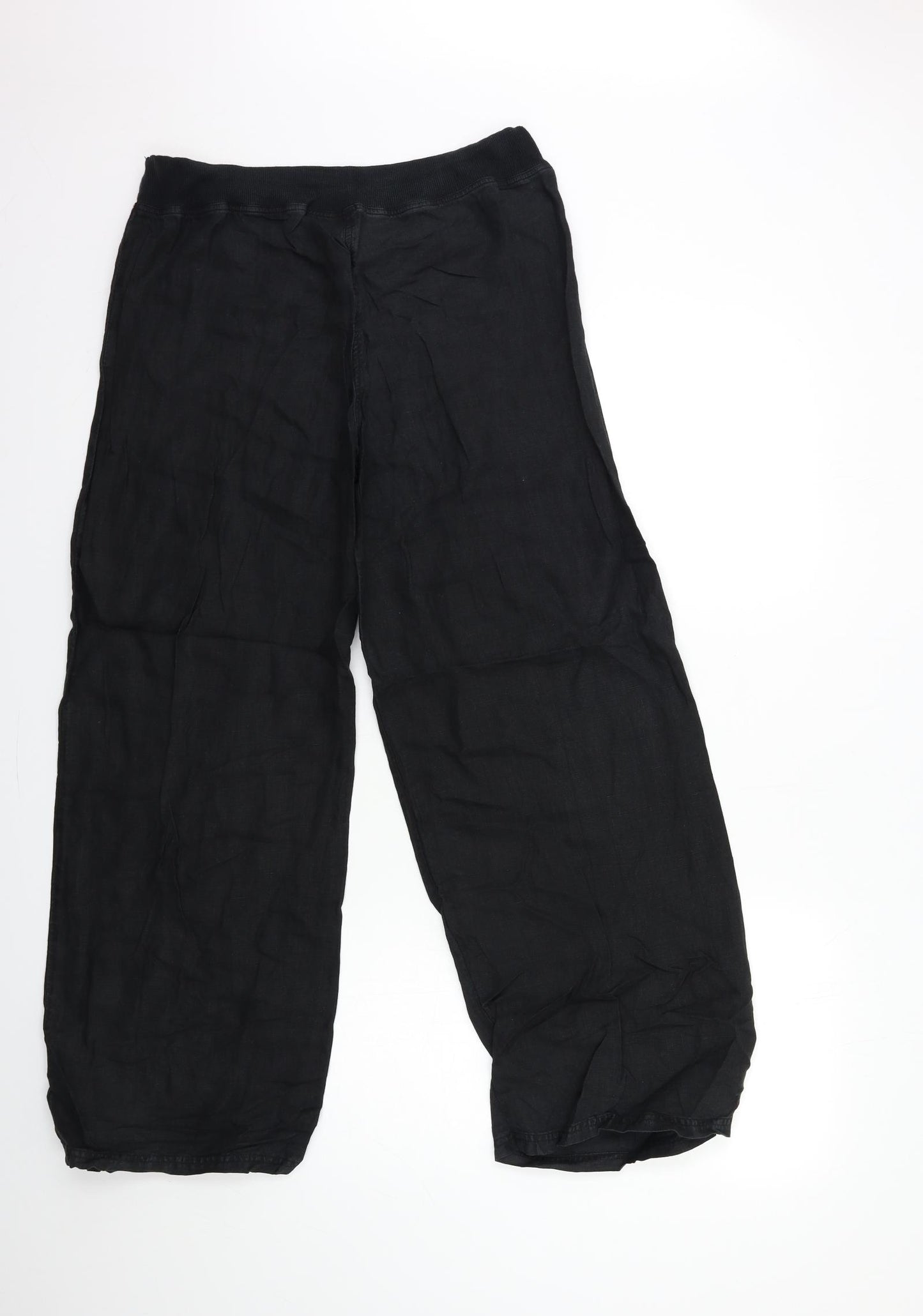 Marks and Spencer Womens Black   Trousers  Size 14 L30 in
