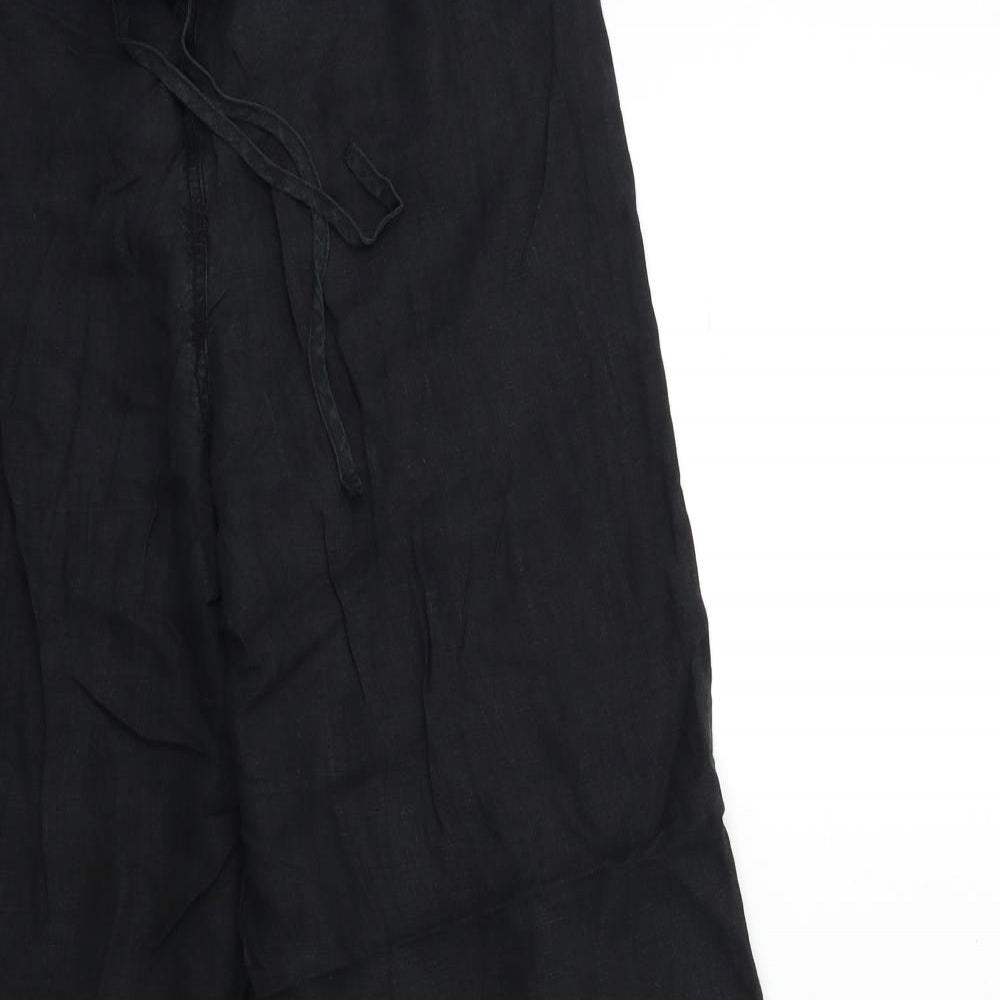 Marks and Spencer Womens Black   Trousers  Size 14 L30 in
