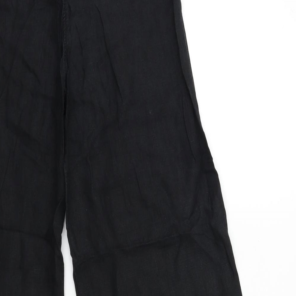 Marks and Spencer Womens Black   Trousers  Size 14 L30 in