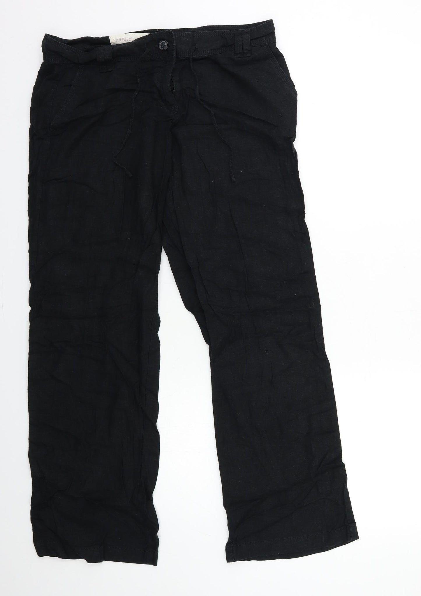 NEXT Womens Black   Trousers  Size 12 L30 in