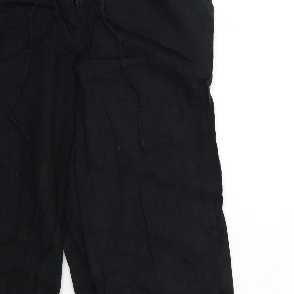 NEXT Womens Black   Trousers  Size 12 L30 in