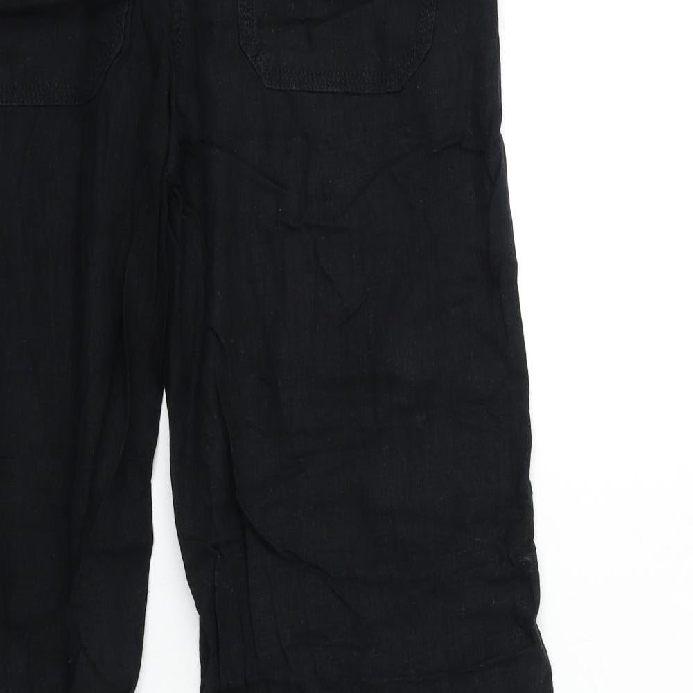NEXT Womens Black   Trousers  Size 12 L30 in